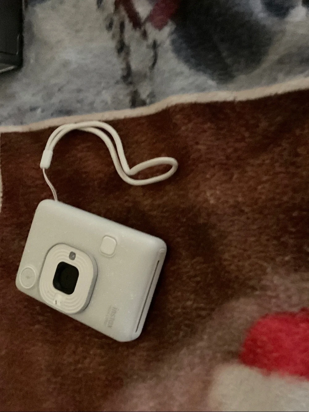 Polaroid Cameras and Chargers in Gray, Dark Gray, White
